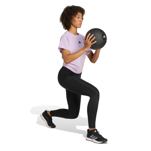 ADIDAS POWER TEE JX1191 TOP SHORT SLEEVE TRAINING (W)