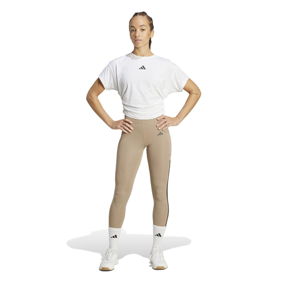 ADIDAS POWER TEE JX1194 TOP SHORT SLEEVE TRAINING (W)