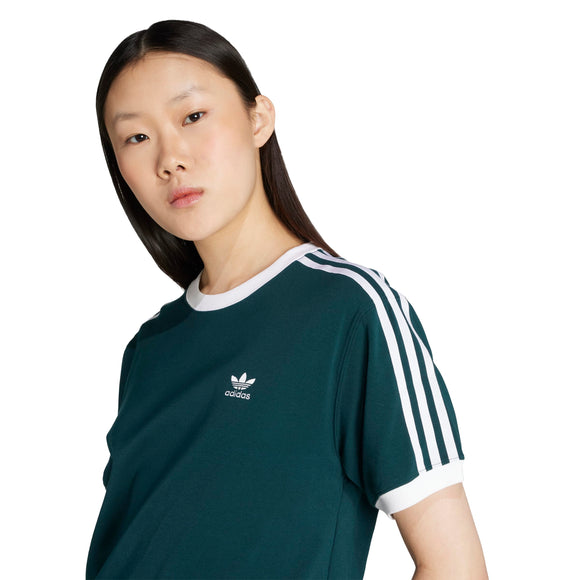 ADIDAS 3 STRIPE TEE JY4855 T-SHIRT SHORT SLEEVE (W)