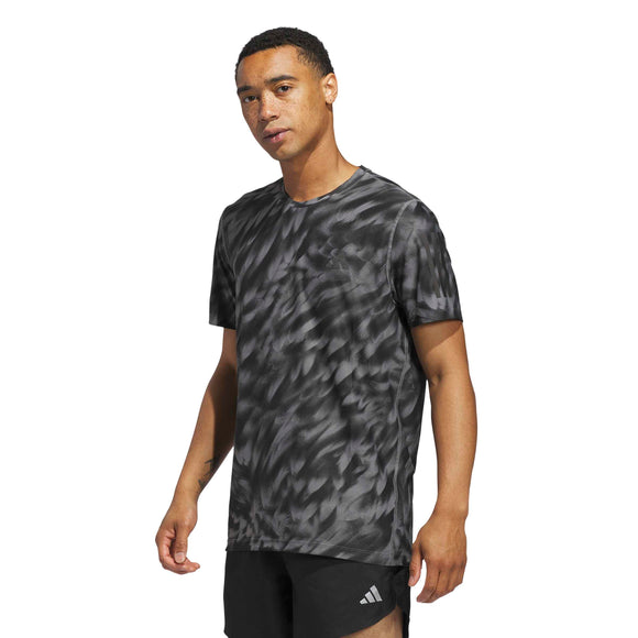 ADIDAS OTR AOP TEE M JZ5476 T-SHIRT SHORT SLEEVE RUNNING (M)