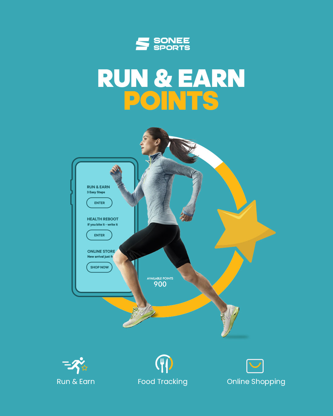 Run and earn points finall 2