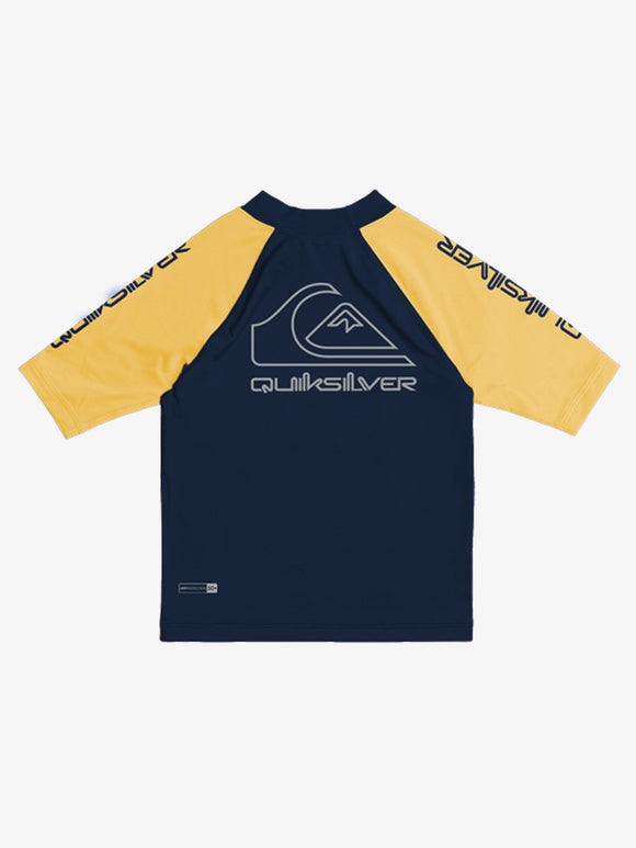 QUIKSILVER ONTOURSSBYID UQKWR03072-YZE0 RASH GUARD SHORT SLEEVE (YB)