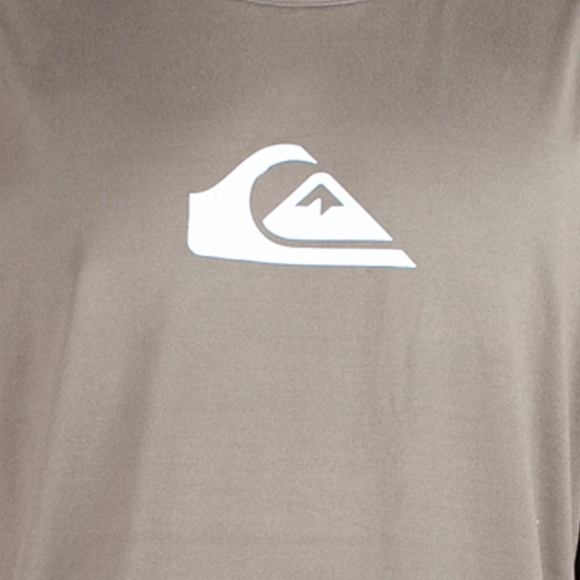 QUIKSILVER SOLIDSTREAK ID -LOOSE UQYWR03154-CRE0 RASH GUARD SHORT SLEEVE (M)