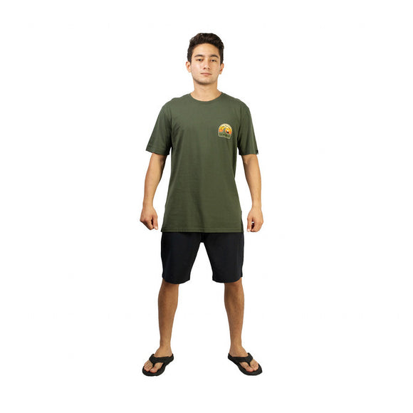 QUIKSILVER IN THE GROOVE UQYZT05194-GZA0 T-SHIRT SHORT SLEEVE (M)