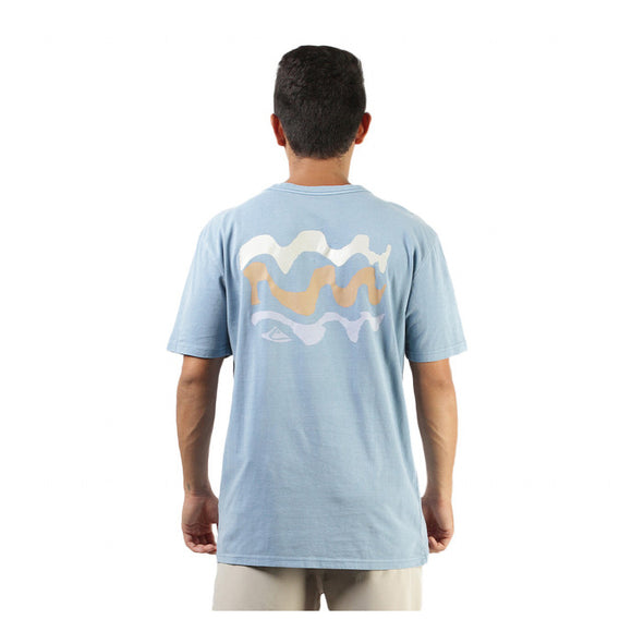 QUIKSILVER WAVE LENGTHS SS UQYZT05281-BKQ0 T-SHIRT SHORT SLEEVE (M)