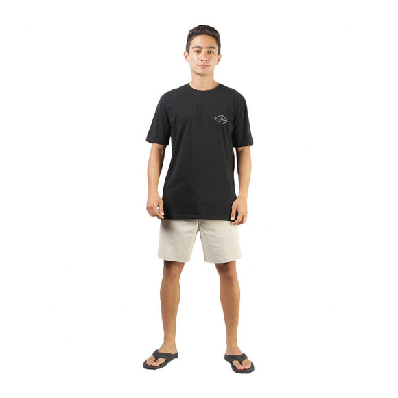 QUIKSILVER OMNI LOCK SS ID UQYZT05300-KVJ0 T-SHIRT SHORT SLEEVE (M)