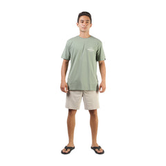 QUIKSILVER TRADE SMITHSSID UQYZT05303-GLW0 T-SHIRT SHORT SLEEVE (M)