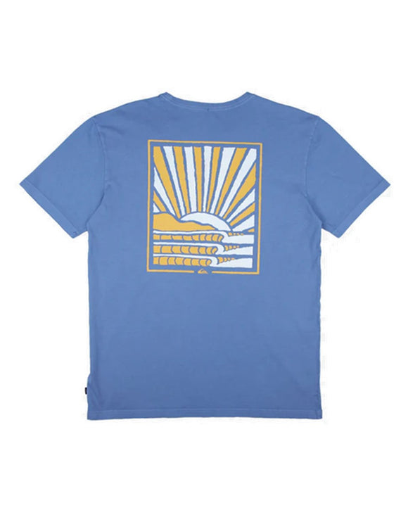 QUIKSILVER SUN RAYS SS MLW UQYZT05561-BLQ0 T-SHIRT SHORT SLEEVE (M)
