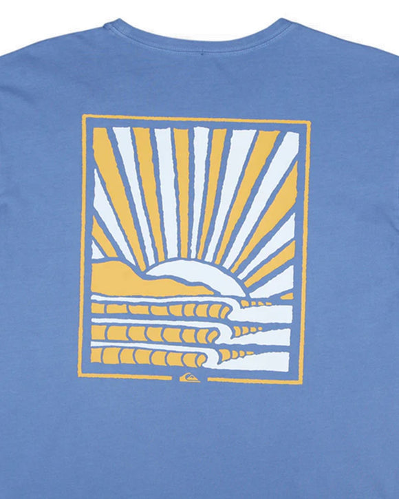 QUIKSILVER SUN RAYS SS MLW UQYZT05561-BLQ0 T-SHIRT SHORT SLEEVE (M)