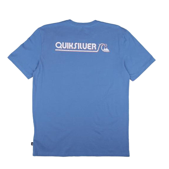 QUIKSILVER RETRO BUBBLE SS UQYZT05564-BLQ0 T-SHIRT SHORT SLEEVE (M)