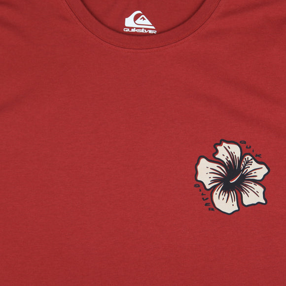 QUIKSILVER HIBISCUS SS ID UQYZT05569-CQN0 T-SHIRT SHORT SLEEVE (M)