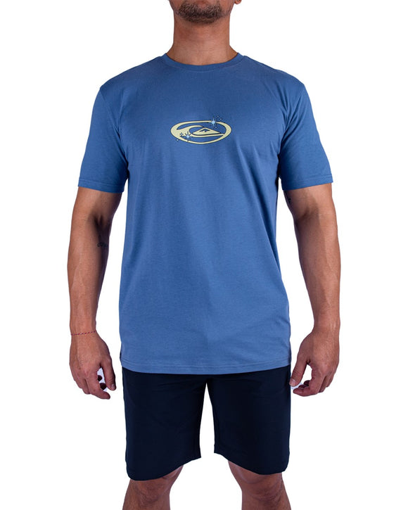 QUIKSILVER NATURE MAGIC SS UQYZT05609-BLQ0 T-SHIRT SHORT SLEEVE (M)