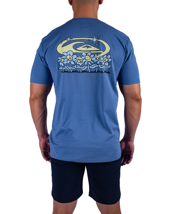 QUIKSILVER NATURE MAGIC SS UQYZT05609-BLQ0 T-SHIRT SHORT SLEEVE (M)
