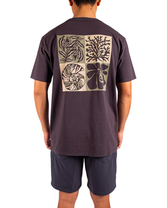 QUIKSILVER EVINTERCONNECID UQYZT05656-KVJ0 T-SHIRT SHORT SLEEVE (M)