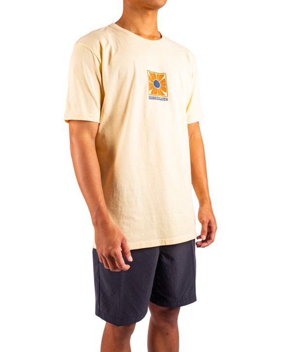 QUIKSILVER BLOOMY TEESS ID UQYZT05658-YEE0 T-SHIRT SHORT SLEEVE (M)