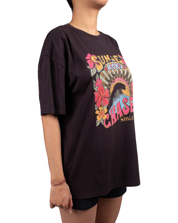 ROXY SUNSET CHASER I URJZT03936-KVJ0 T-SHIRT SHORT SLEEVE (W)