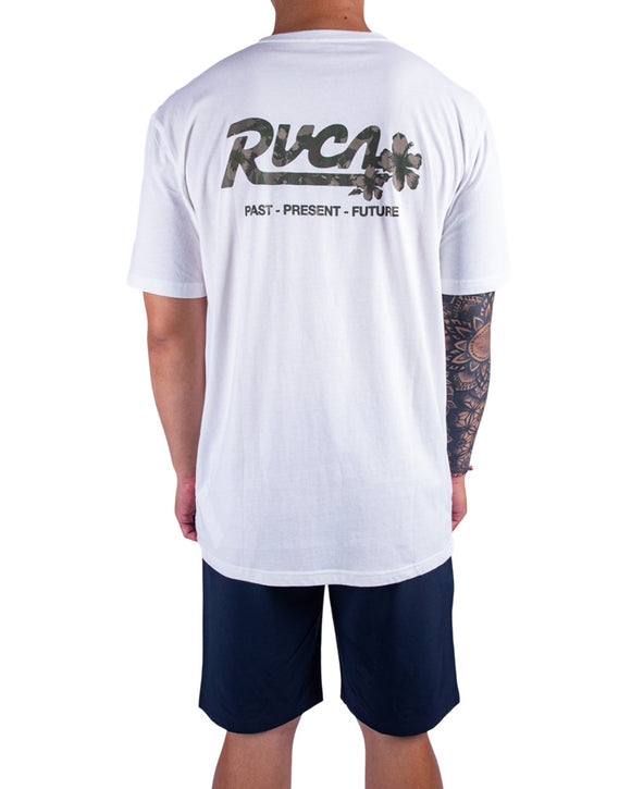 RVCA ROVER SS TEE VALOCM121-ANW T-SHIRT SHORT SLEEVE (M)