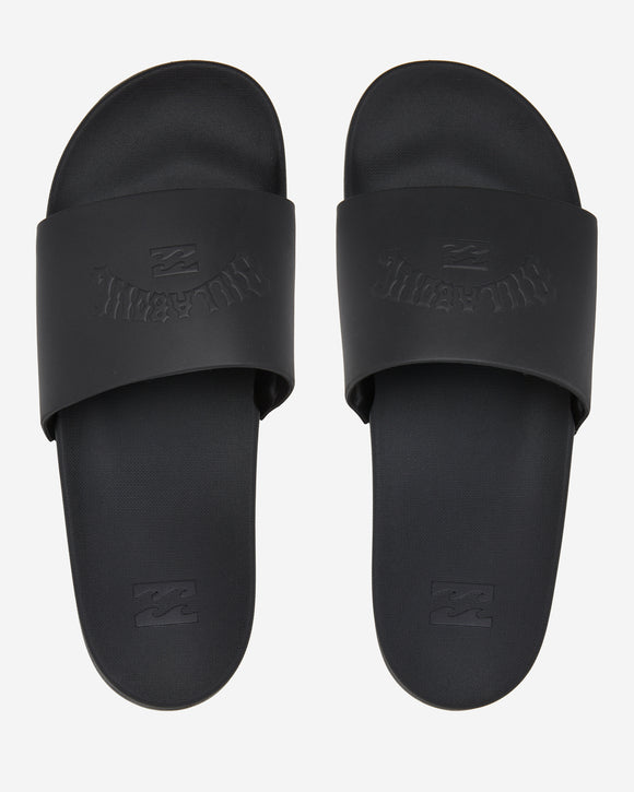 BILLABONG CUSH SLIDE  SNDL BLK ABYL100013-BLK SANDAL (M)