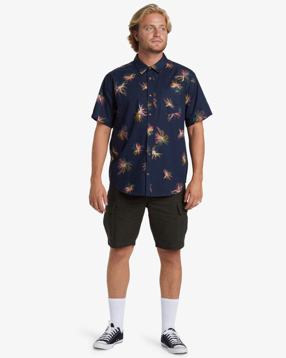 BILLABONG SUNDAYS MINI  WVTP BSP0 ABYWT00232-BSP0 SHIRT SHORT SLEEVE (M)