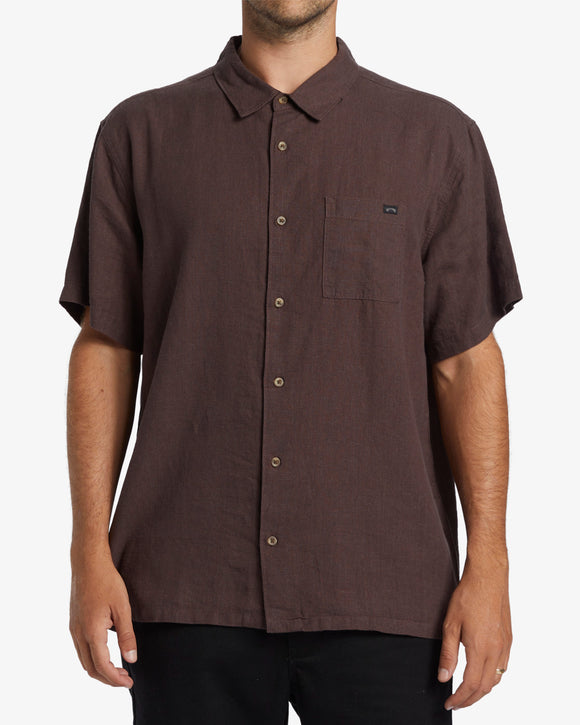 BILLABONG RICARDO  WVTP PSN0 ABYWT00285-PSN0 SHIRT SHORT SLEEVE (M)