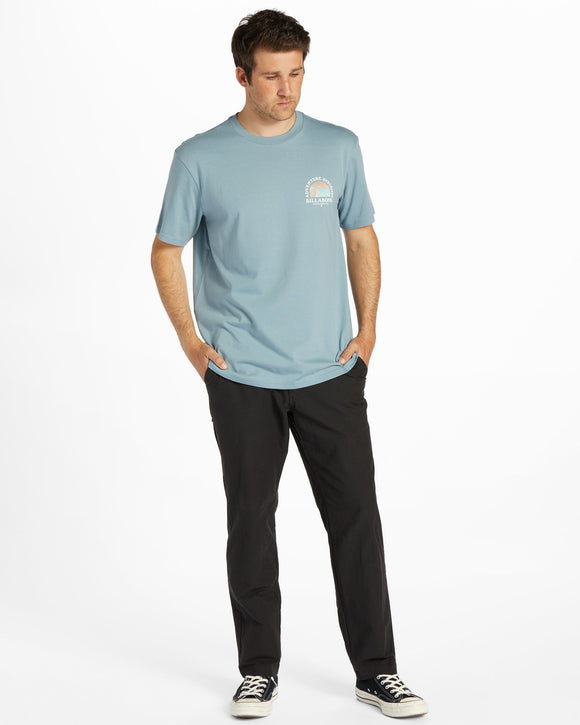 BILLABONG SUN UP SS ABYZT02228-WBL T-SHIRT SHORT SLEEVE (M)