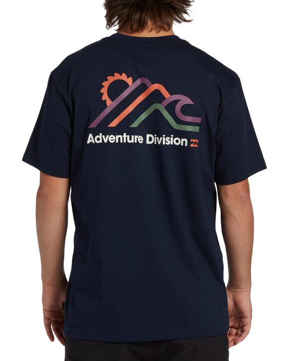 BILLABONG RANGE SS ABYZT02299-NVY T-SHIRT SHORT SLEEVE (M)