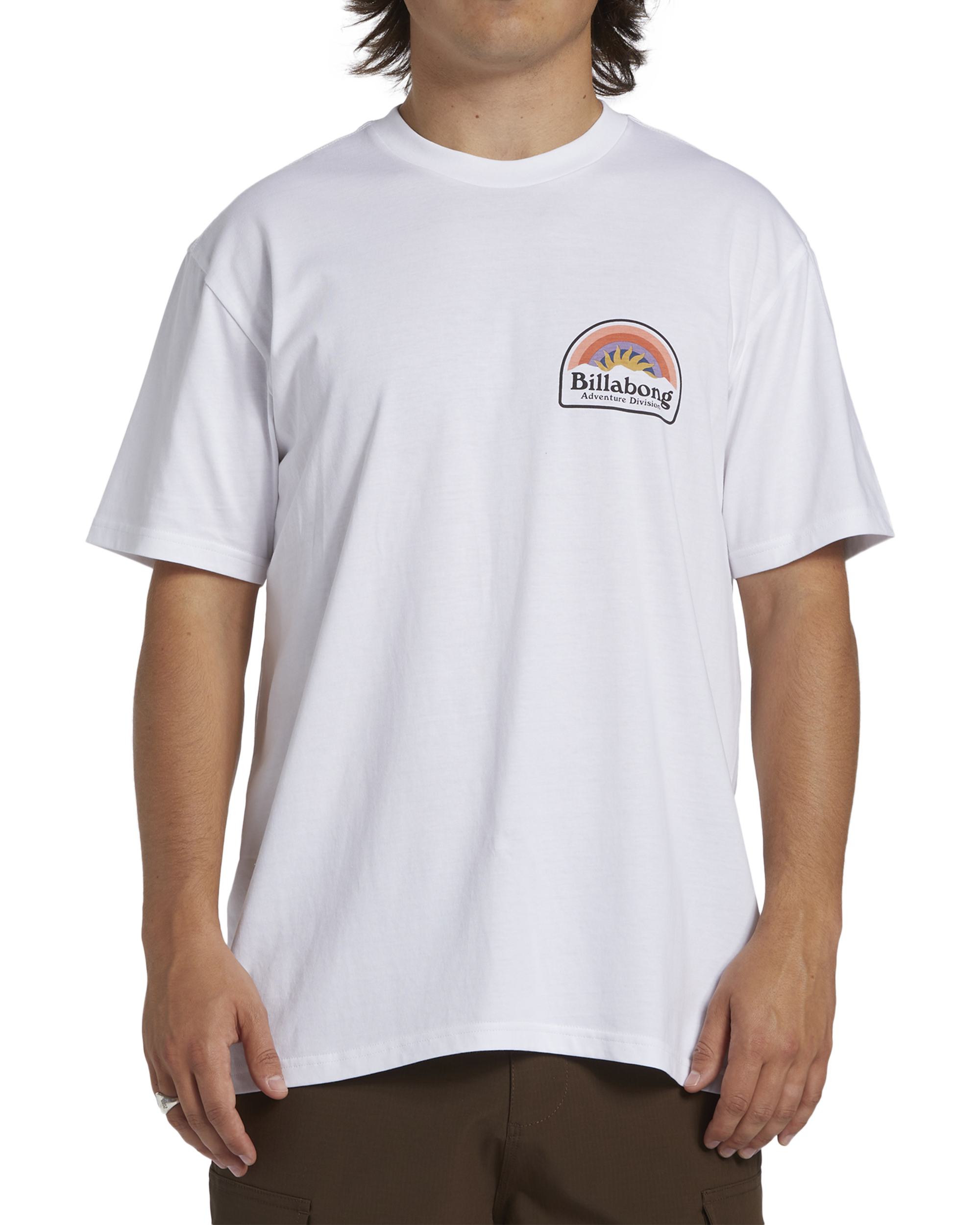 BILLABONG SUN UP SS ABYZT02301-WHT T-SHIRT SHORT SLEEVE (M