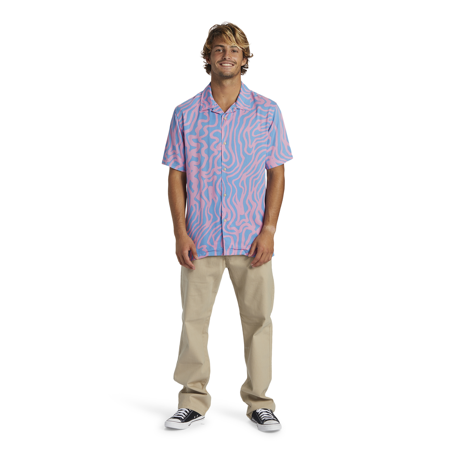 QUIKSILVER POOL PARTY CAS USS AQYWT03325-BNH6 SHIRT SHORT QUIKSILVER POOL PARTY CAS USS AQYWT03325-BNH6 SHIRT SHORT