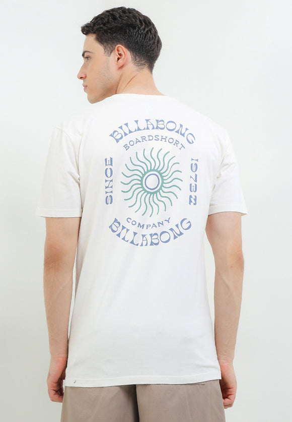 BILLABONG SUNRISE SS TEE BBLOCM259-OFW T-SHIRT SHORT SLEEVE (M)