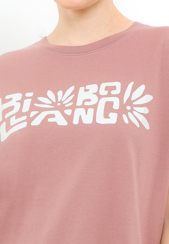 BILLABONG HIGHEST TIDE TEE BBLOCW082-DTP T-SHIRT SHORT SLEEVE (W)