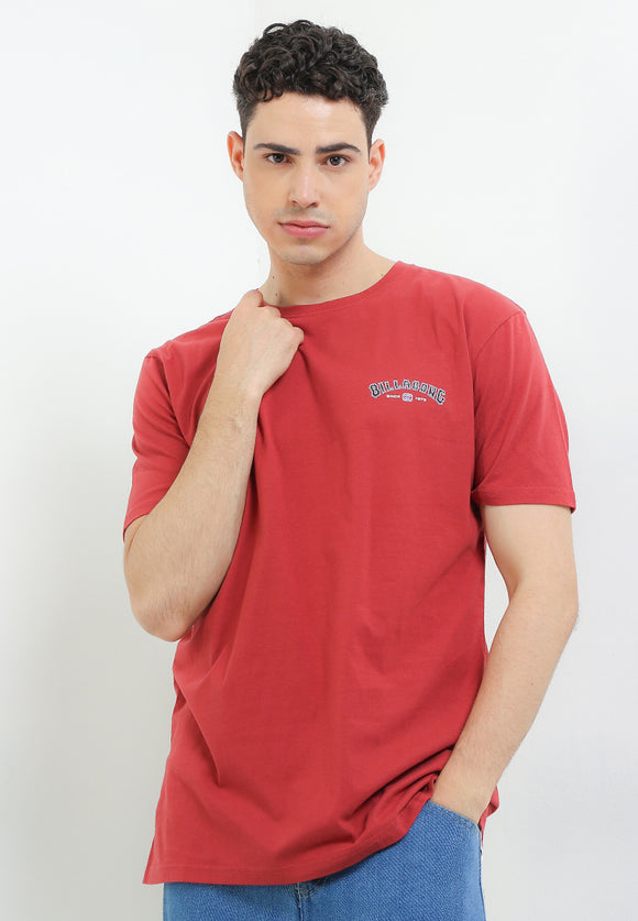 BILLABONG BRACKET ARCH SS TEE BBLOCM260-BTR T-SHIRT SHORT SLEEVE (M)