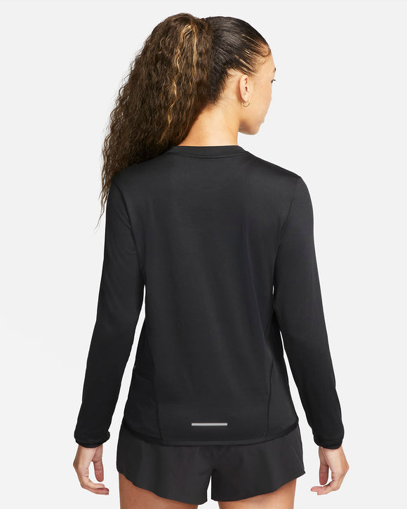 NIKE DRIFIT SWIFT ELEMENT UV FB4297-010 TOP LONG SLEEVE RUNNING (W)