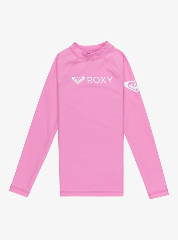 ROXY GIRL HEATER LS ERGWR03446-MGJ0 RASH GUARD LONG SLEEVE (YG)