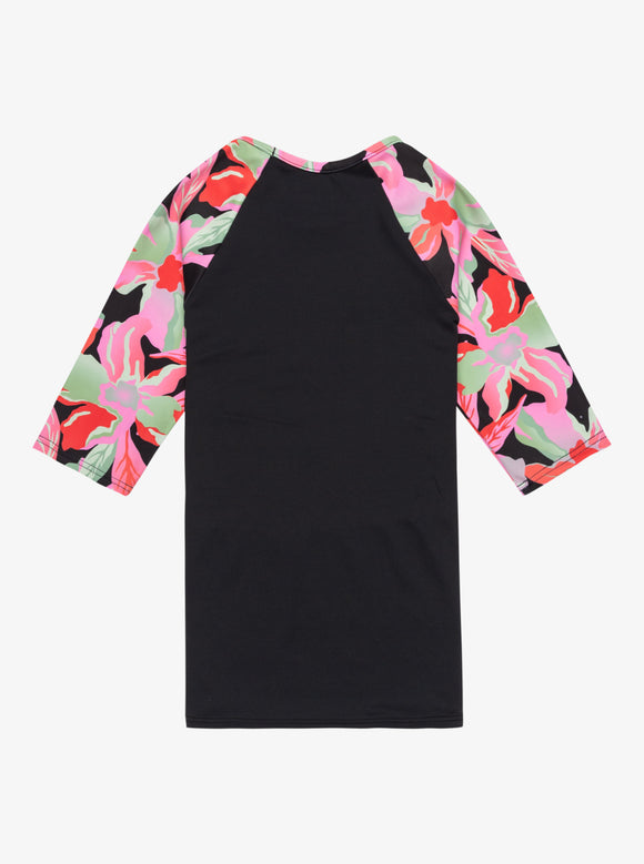 ROXY RG ACTIVE SS ERGWR03448-KVJ6 RASH GUARD SHORT SLEEVE (YG)