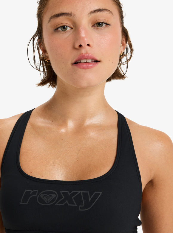 ROXY ACTIVE ERJX305568-KVJ0 SPORTS BRA (W)