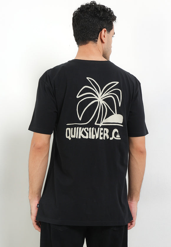 QUIKSILVER LAZY PALMS SS UQYZT05709-KVJ0 T-SHIRT SHORT SLEEVE (M)