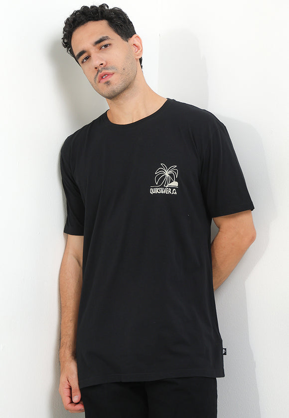 QUIKSILVER LAZY PALMS SS UQYZT05709-KVJ0 T-SHIRT SHORT SLEEVE (M)