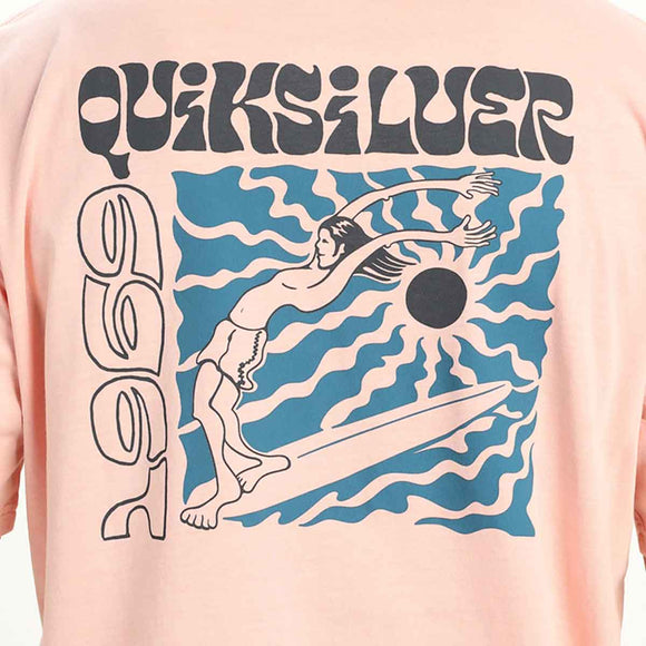 QUIKSILVER ENJOY THE RIDE UQYZT05190-MFW0 T-SHIRT SHORT SLEEVE (M)