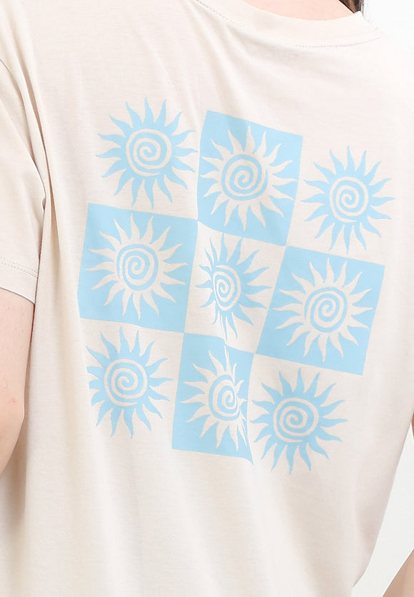 RVCA DAILY TEE VALOCW053-CER T-SHIRT SHORT SLEEVE (W)