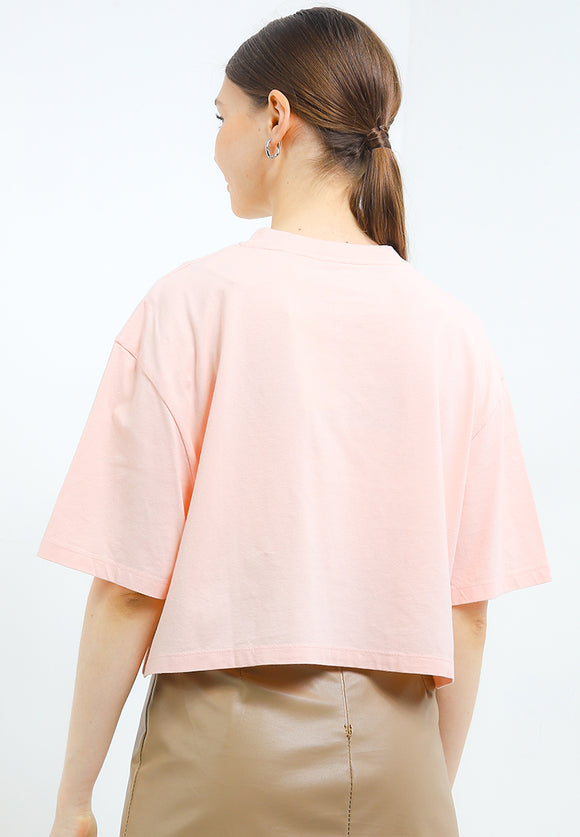 RVCA OFF FIELD HALF TEE VALOCW045-MCD T-SHIRT SHORT SLEEVE (W)