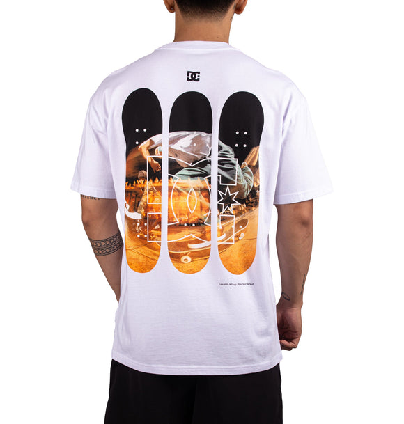 DC BOARDY SS ID UDYZT04160-WBB0 T-SHIRT SHORT SLEEVE (M)