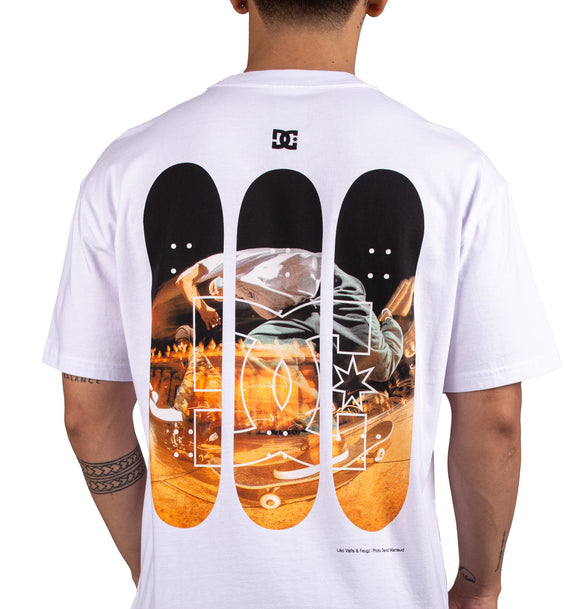 DC BOARDY SS ID UDYZT04160-WBB0 T-SHIRT SHORT SLEEVE (M)