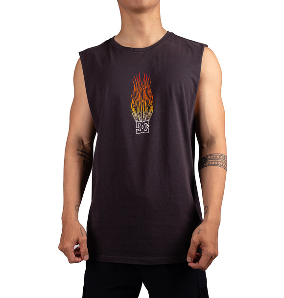 DC ON FIRE MUSC ID UDYZT04176-KVJ0 TANK TOP (M)
