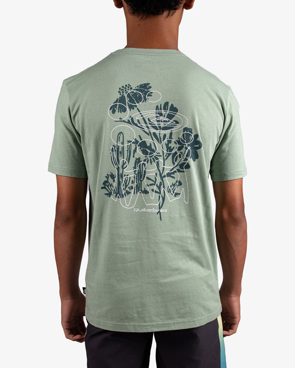 QUIKSILVER DESERT TRIP SS UQBZT03491-GGV0 T-SHIRT SHORT SLEEVE (YB)