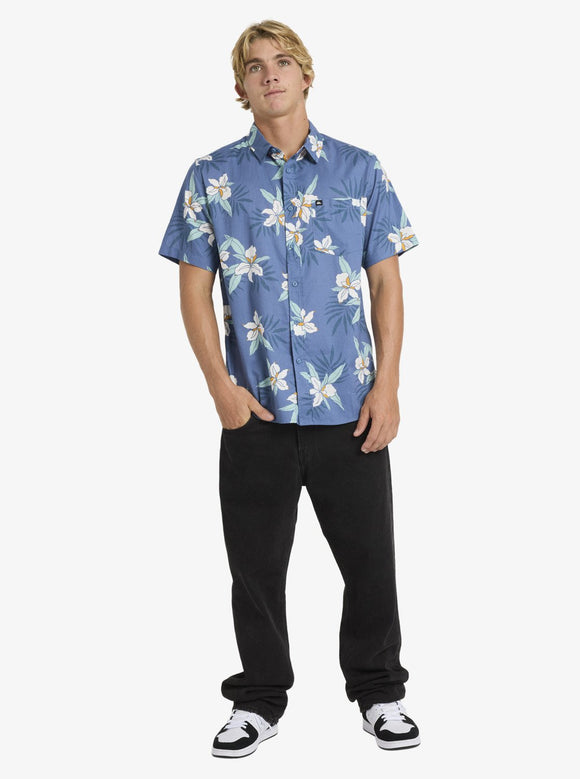 QUIKSILVER APEROCLASSFLOID UQYWT03107-BLQ6 SHIRT SHORT SLEEVE (M)
