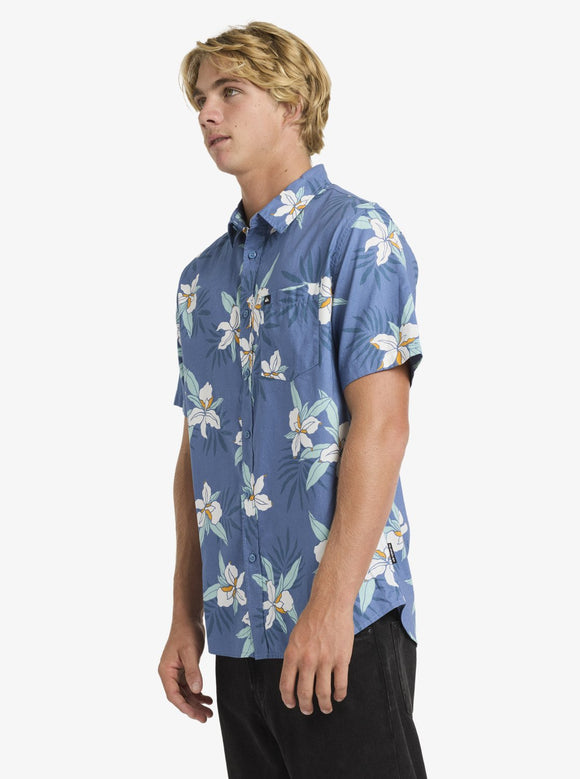QUIKSILVER APEROCLASSFLOID UQYWT03107-BLQ6 SHIRT SHORT SLEEVE (M)