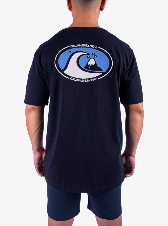 QUIKSILVER EV FLOWER CHAOS UQYZT05611-KVJ0 T-SHIRT SHORT SLEEVE (M)