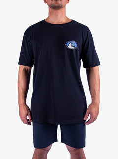 QUIKSILVER EV FLOWER CHAOS UQYZT05611-KVJ0 T-SHIRT SHORT SLEEVE (M)