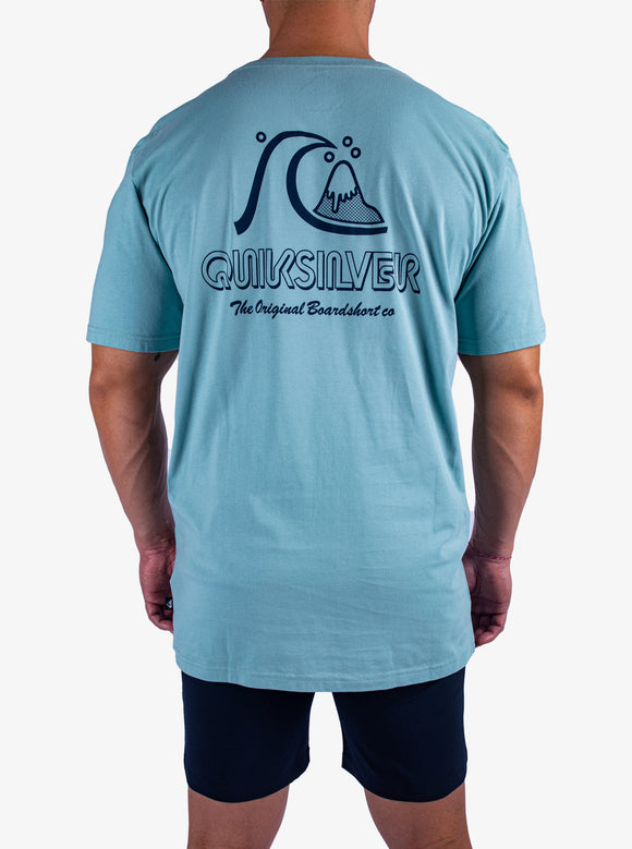 QUIKSILVER EV ORIGINAL BS UQYZT05612-BGW0 T-SHIRT SHORT SLEEVE (M)