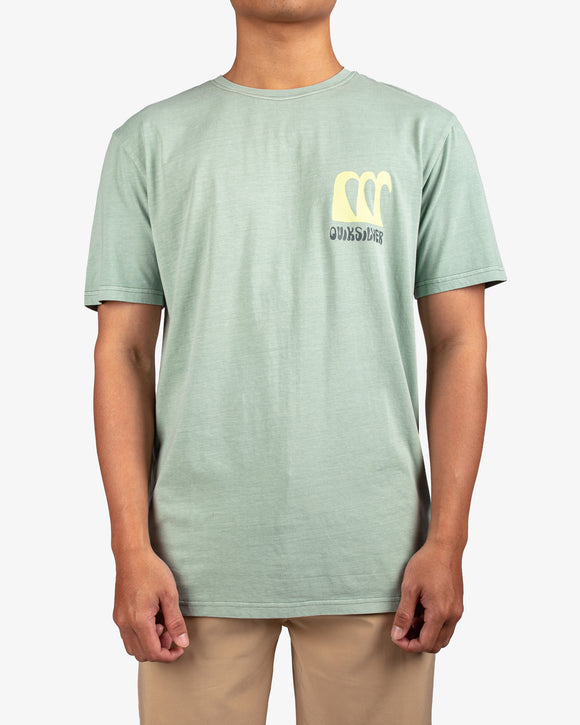 QUIKSILVER TROPICAL FLOW UQYZT05700-GGV0 T-SHIRT SHORT SLEEVE (M)